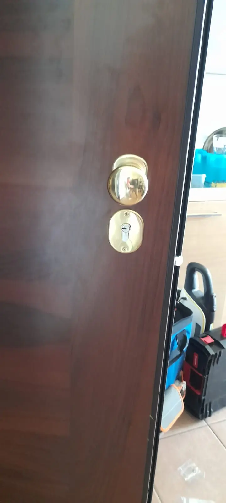 Conversione cilindro europeo porta blindata Conversione cilindro europeo porta blindata