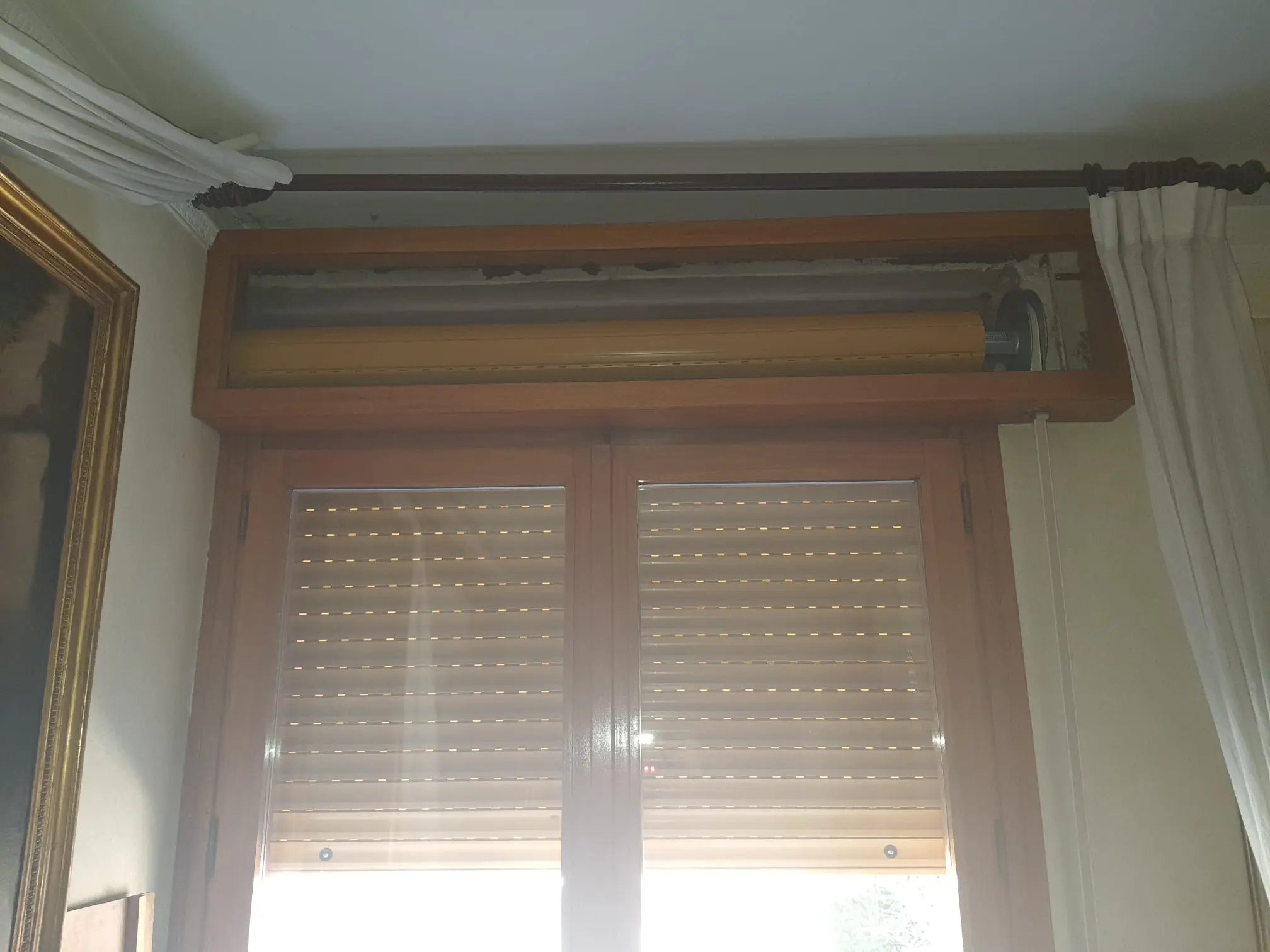 Riparazione tapparella completa di ruota e puleggia