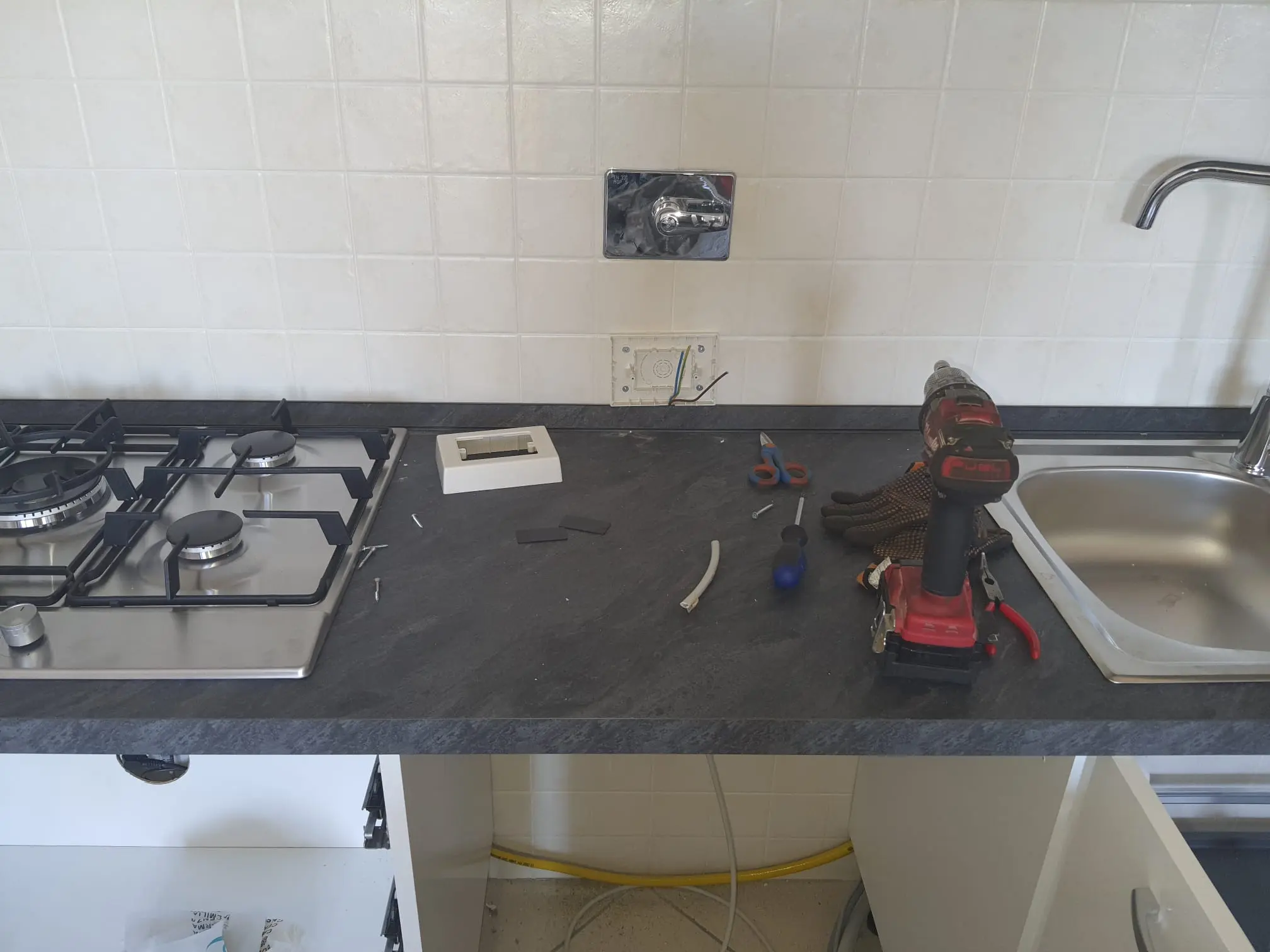 Rubinetto chiusura acqua cucina