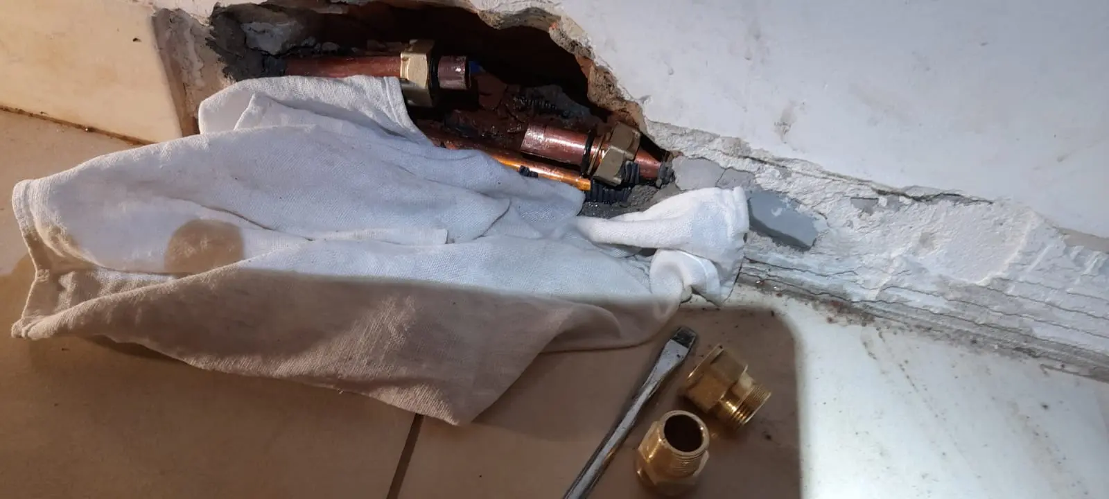 Riparazione Tubo Riscaldamento